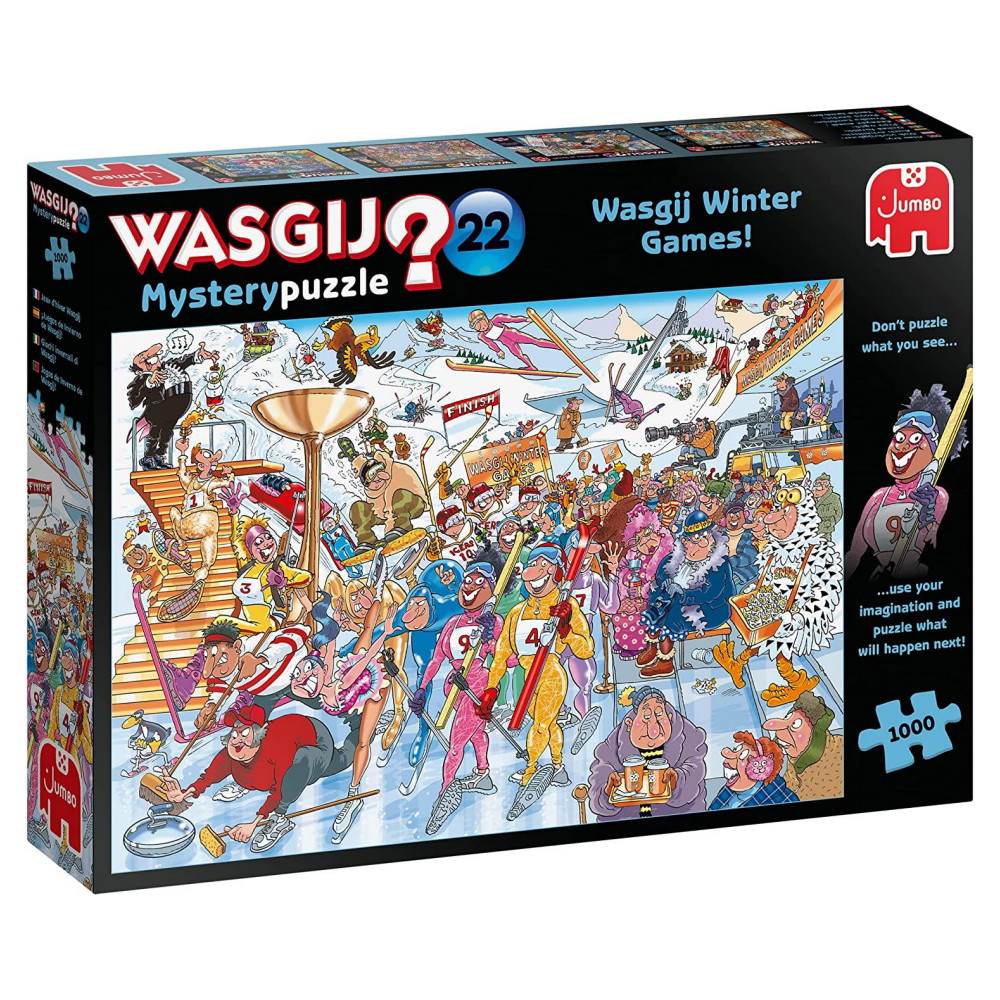 Wasgij? Mystery #22 - Wasgij Winter Games! 1000 Palaa