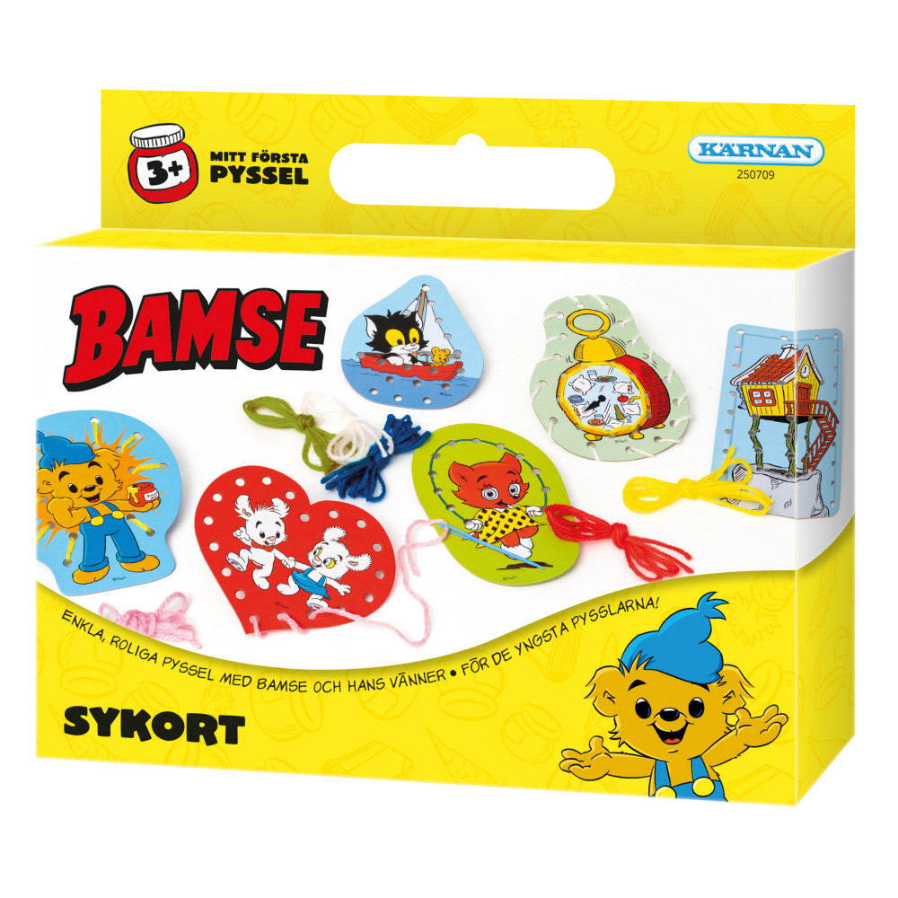 Bamse - Ompelukortit