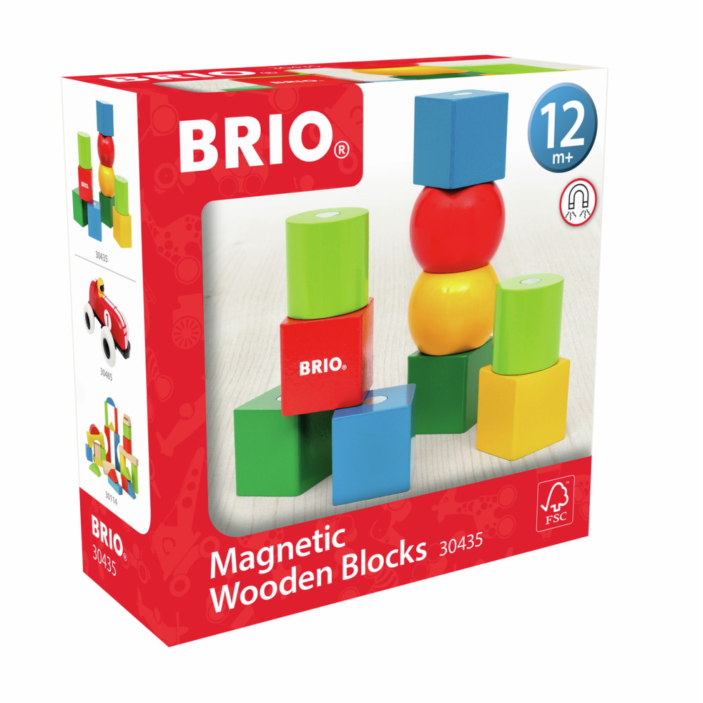 Magnetic Wooden Blocks
