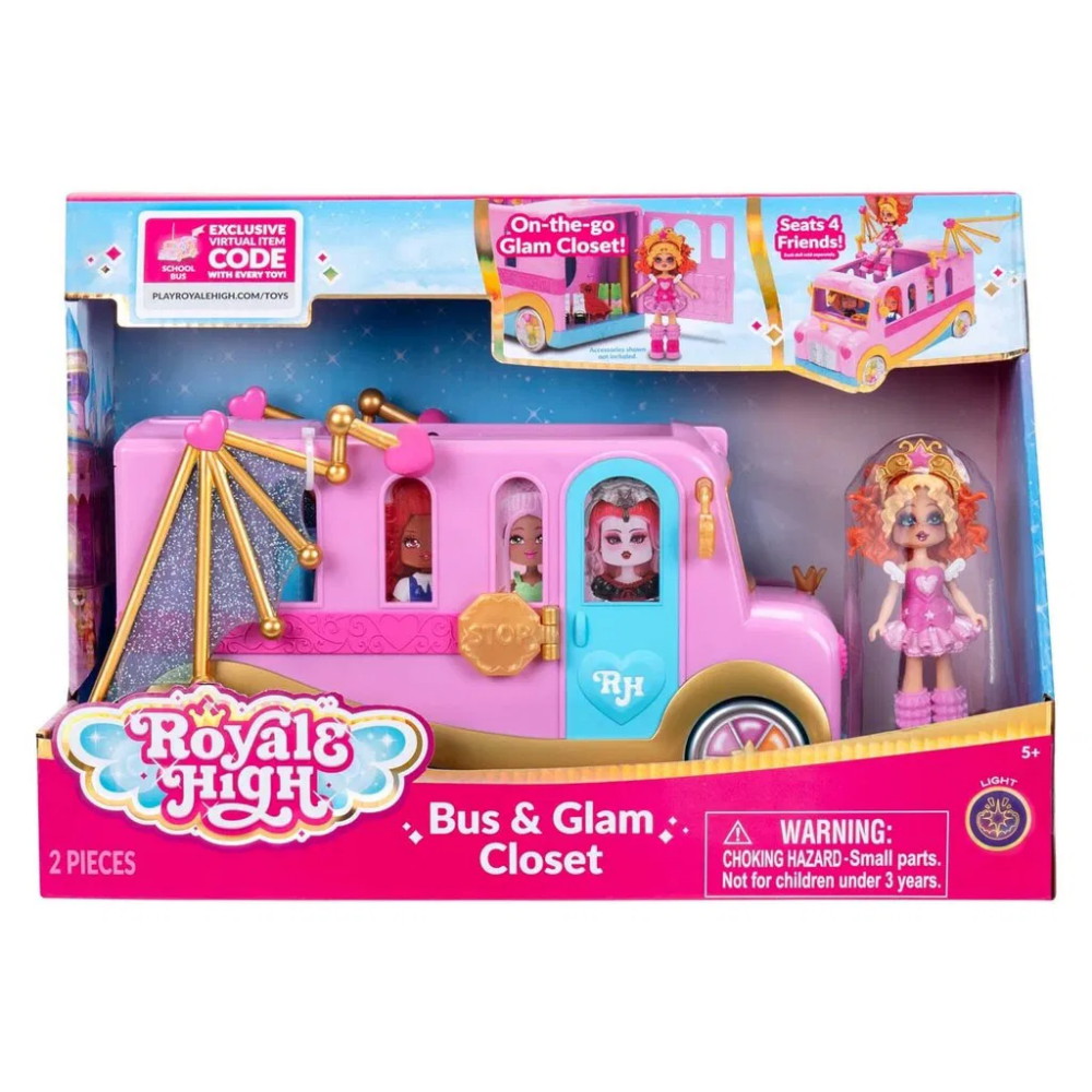 Royale High Bus & Glam Closet