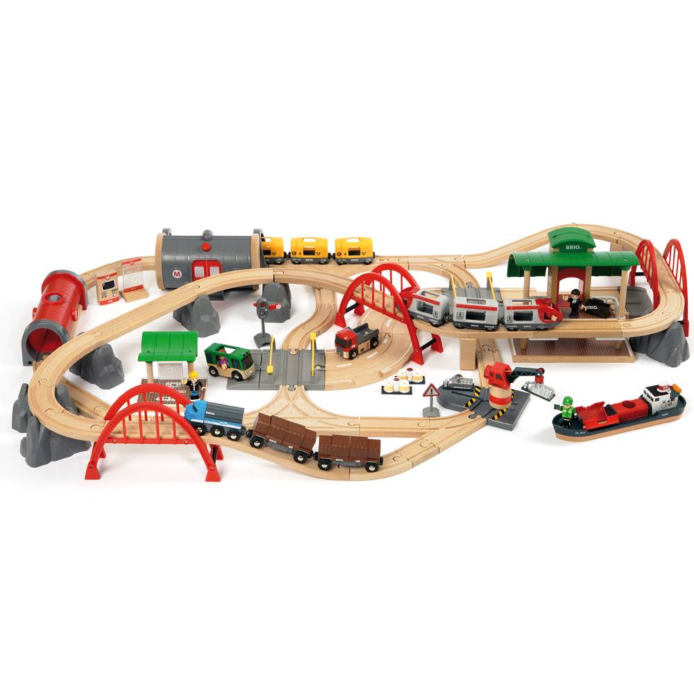 Brio - Rail & Road deluxe-ratasetti