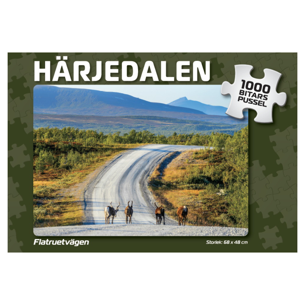 Palapeli: Flatruetvägen 1000 Palaa