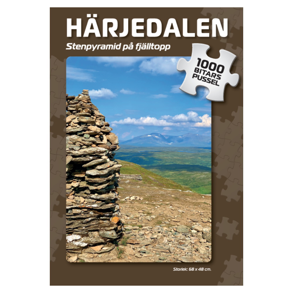 Palapeli: Stenpyramid på fjälltopp 1000 Palaa