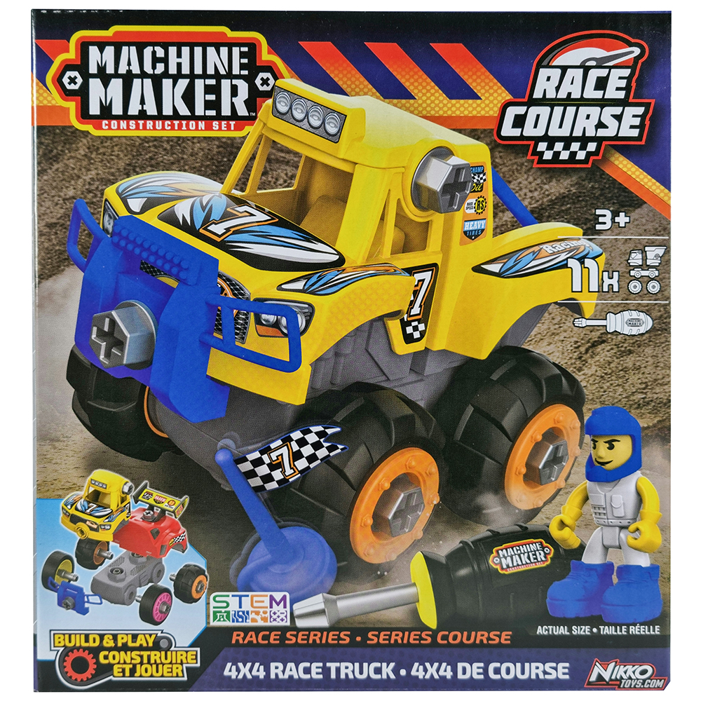 Machine Maker Race Course - 4x4 Race Truck