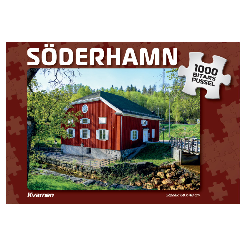 Palapeli: Söderhamn Kvarnen 1000 Palaa
