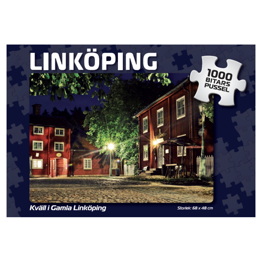 Palapeli: Kväll i Gamla Linköping 1000 Palaa