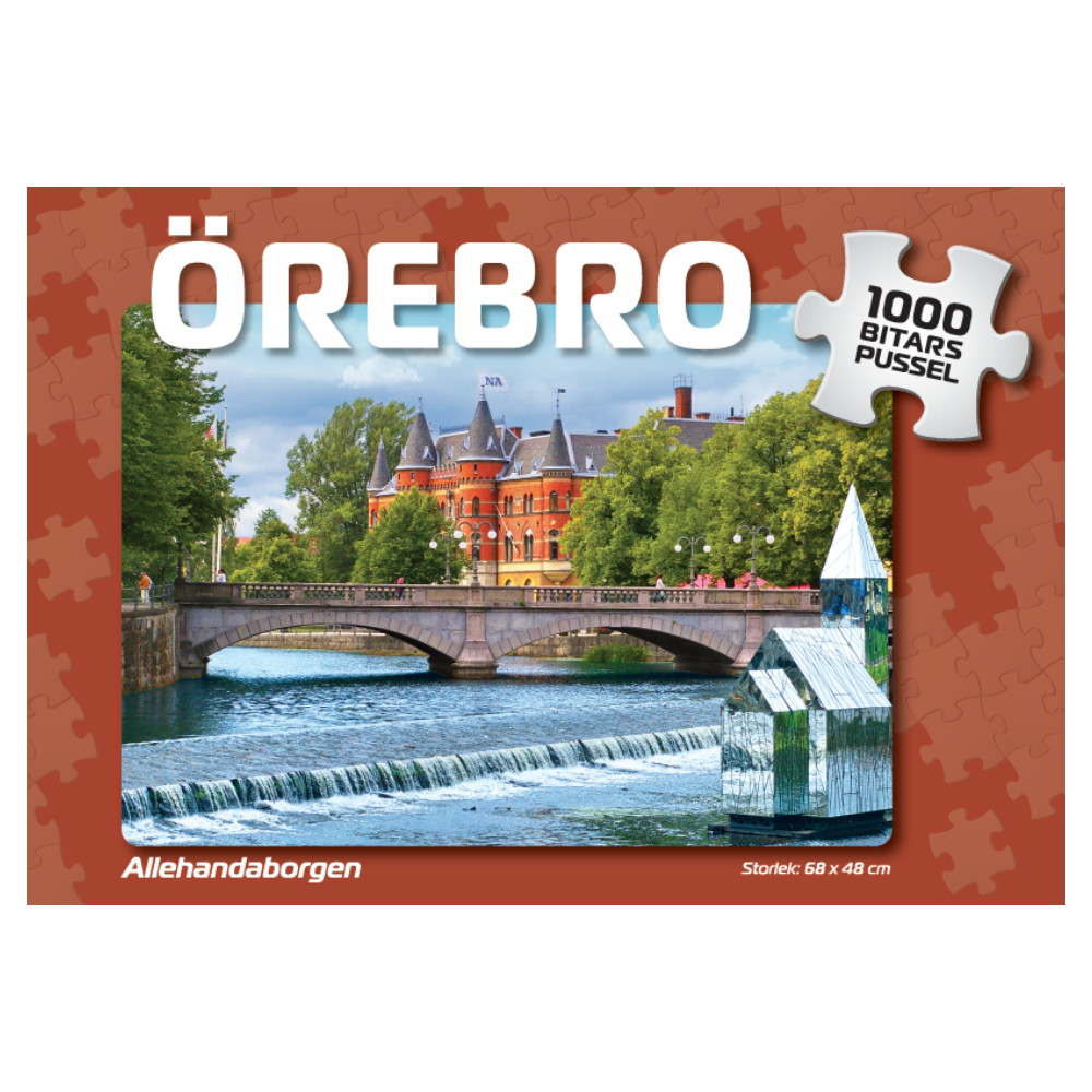 Palapeli: Örebro Allehandaborgen 1000 Palaa