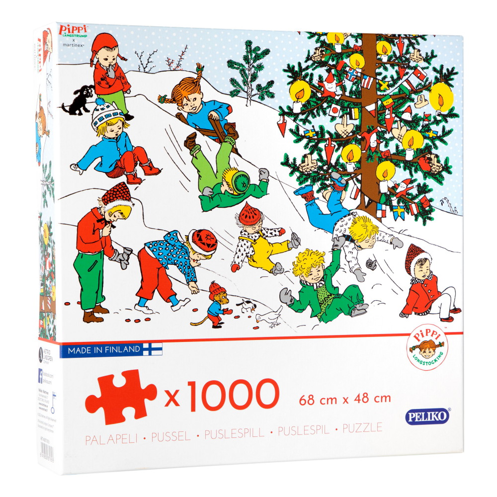 Peliko Peppi Pitkätossu 1000 Palaa