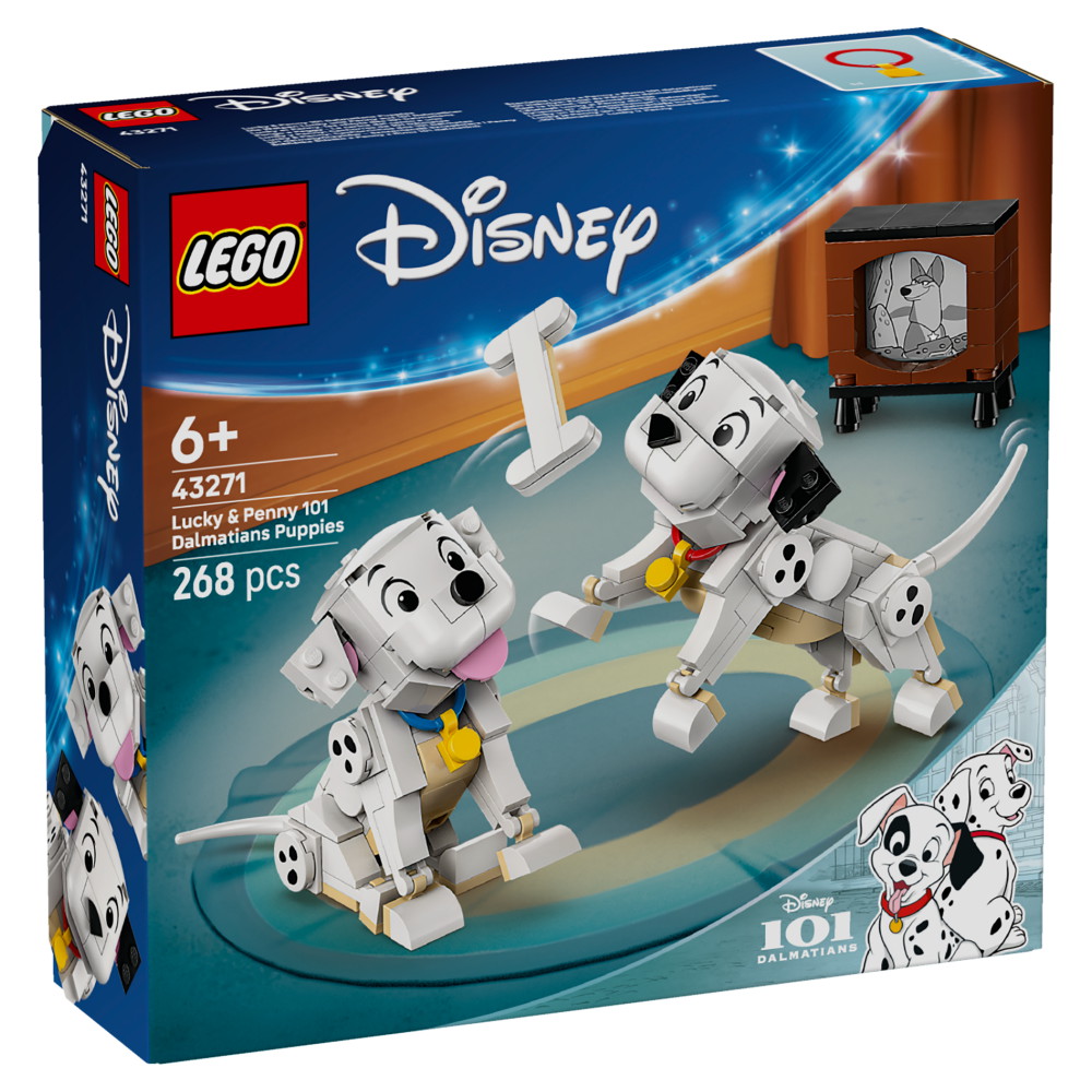 LEGO Disney - 101 dalmatialaista ‑koiranpennut: Laikku ja Pipsa