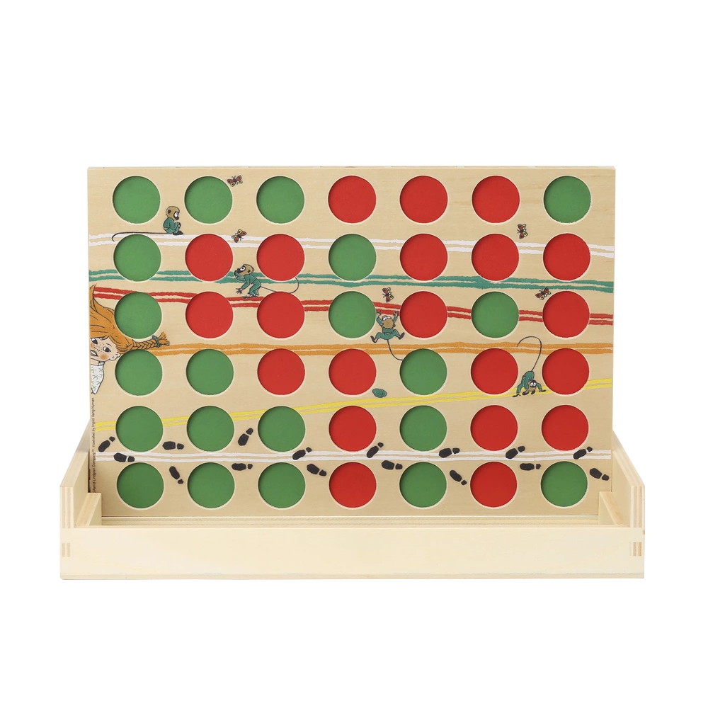 Neljä peräkkäin - Peppi Pitkätossu