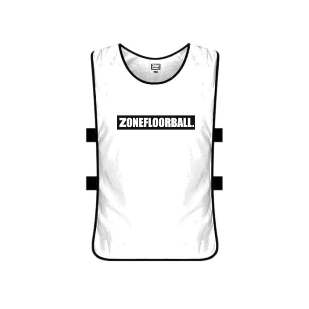 Harjoitusliivi Zonefloorball S - Valkoinen