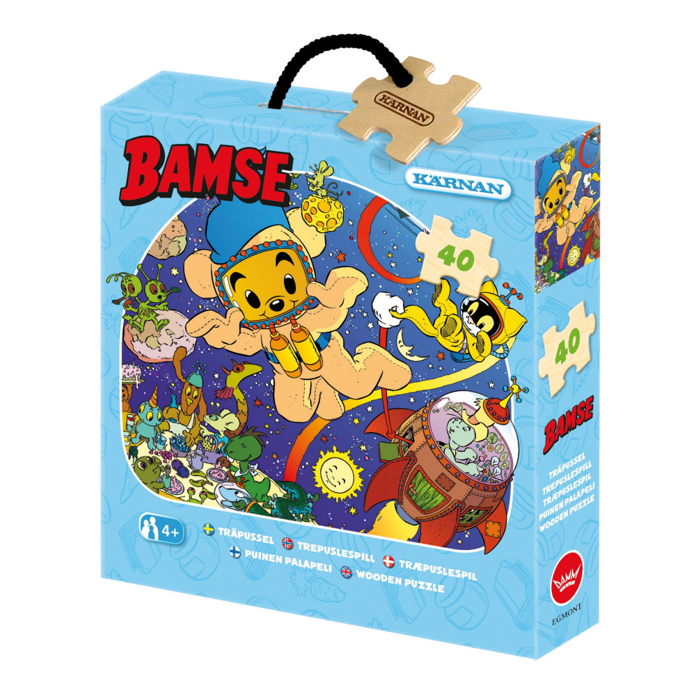 Kärnan Palapeli - Bamse Avaruudessa 40 palaa