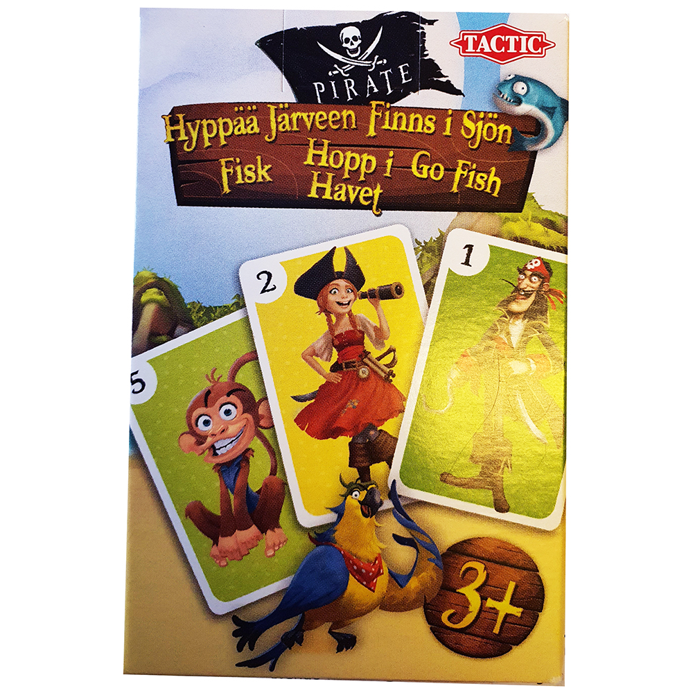 Pirate Hyppää Järveen korttipeli
