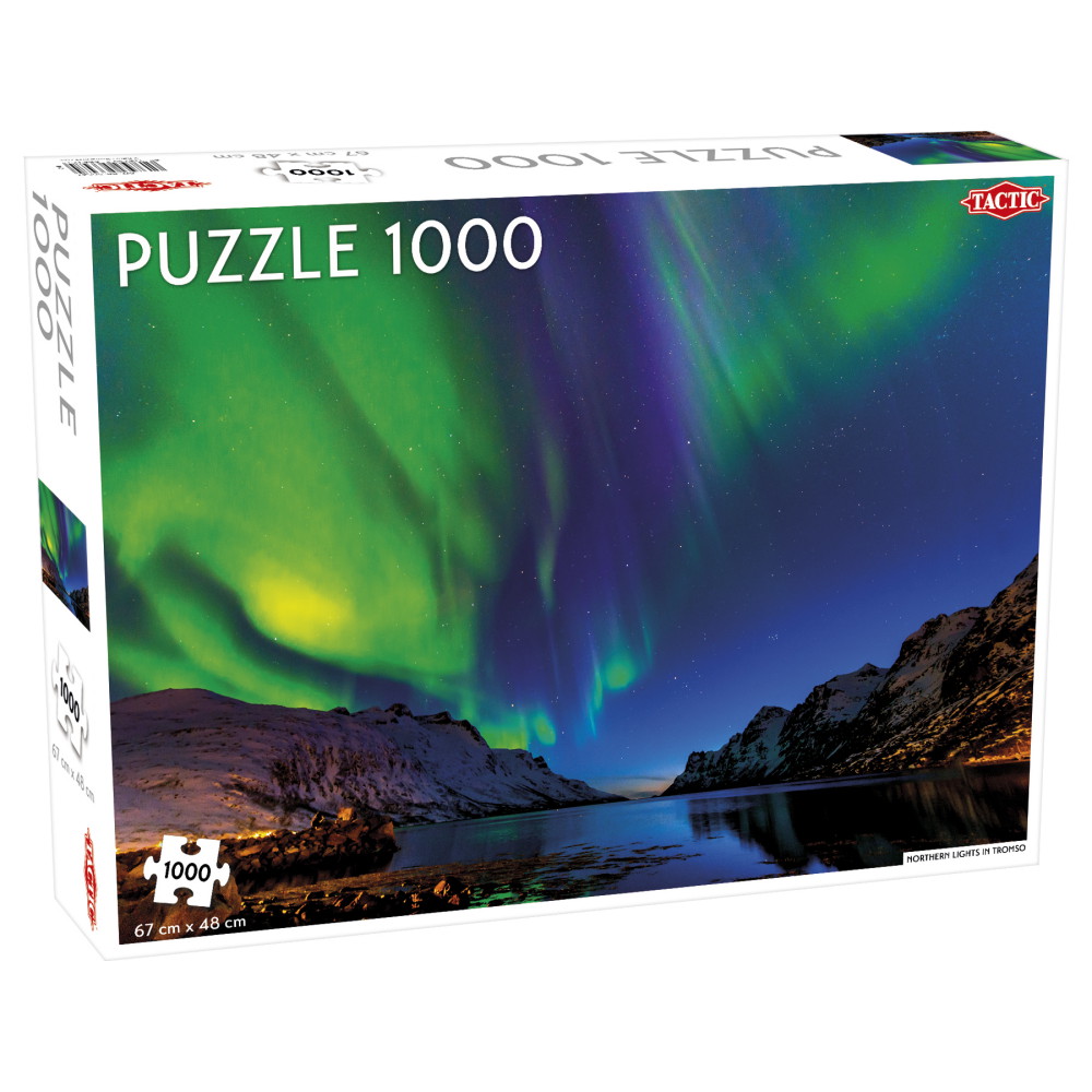 Tactic Palapeli: Northern Lights in Tromso 1000 palaa