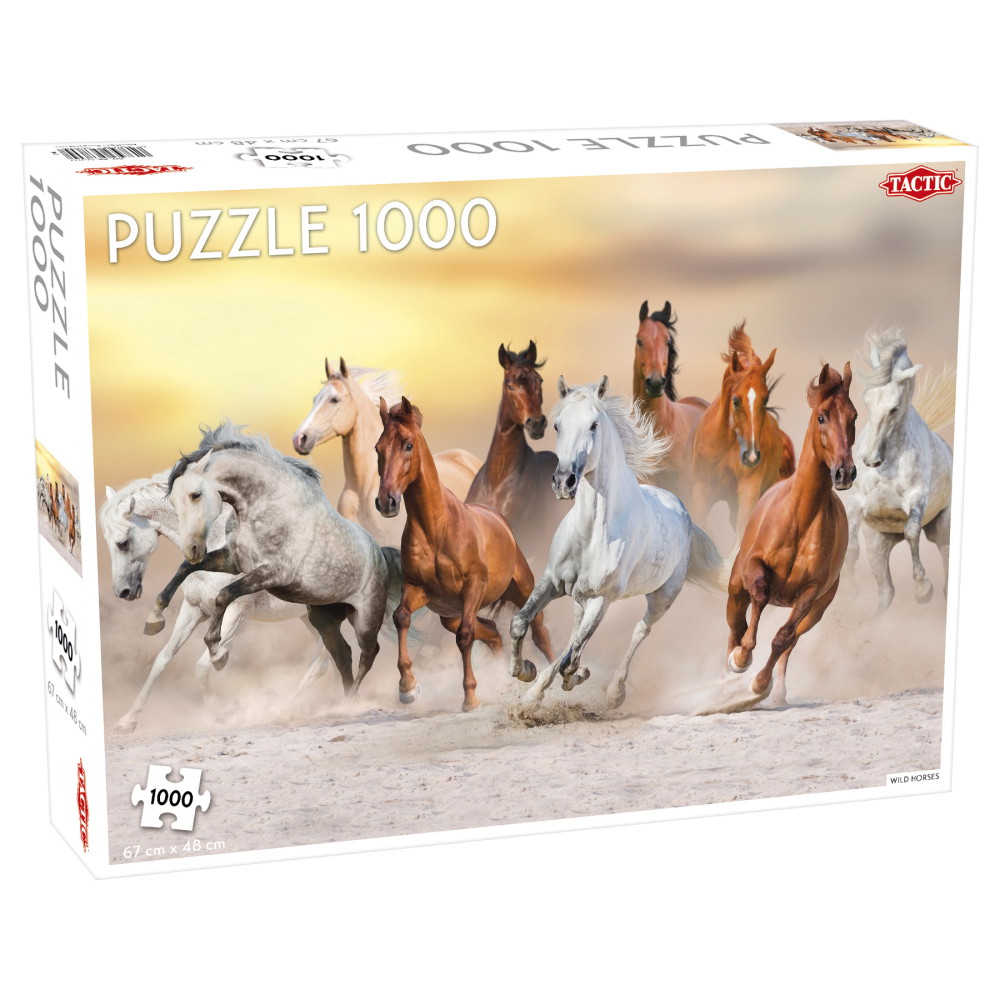 Tactic Palapeli: Wild Horses 1000 palaa