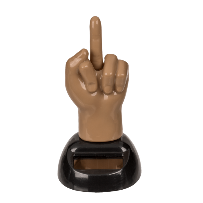 Solar Figurine - Middlefinger