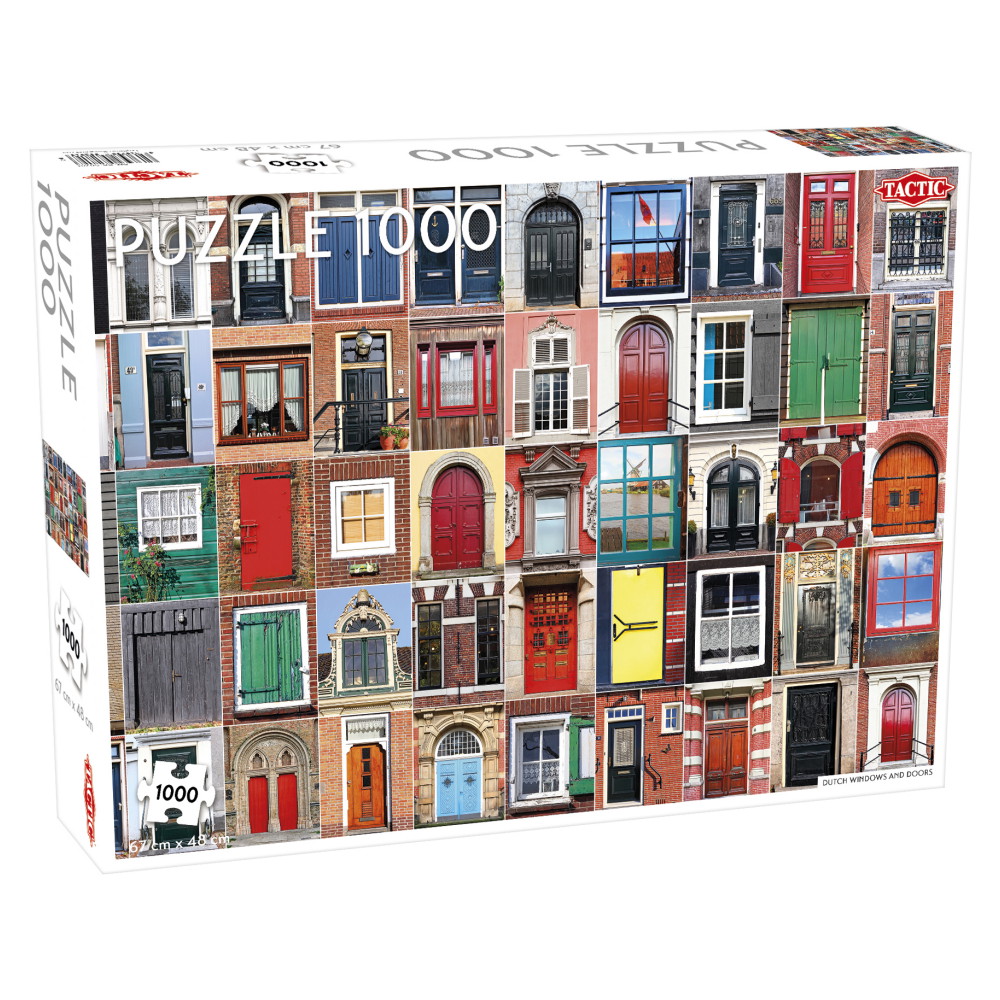 Tactic Palapeli: Dutch Windows and Doors 1000 Palaa