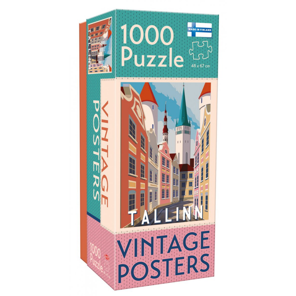 Tactic Palapeli: Vintage Cities: Tallinn 1000 palaa