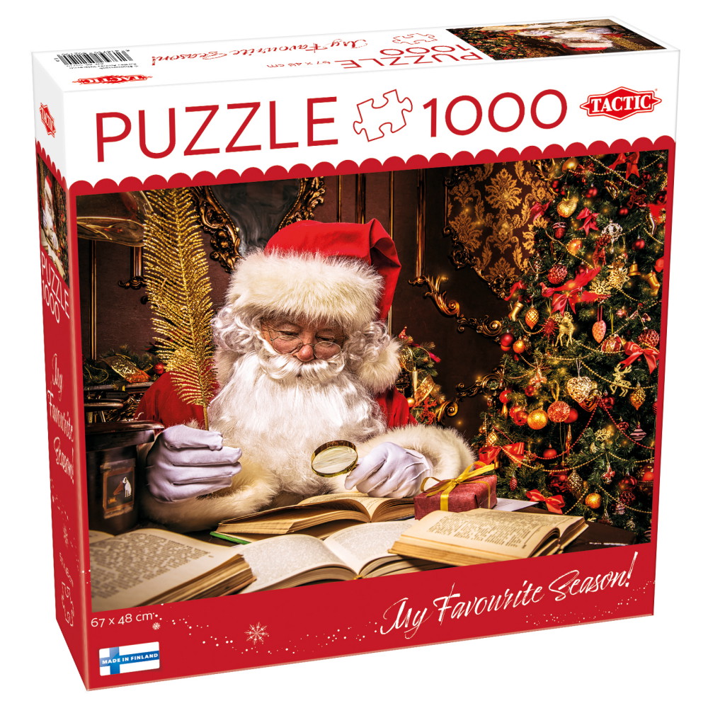 Tactic Palapeli: Santa Claus in his House 1000 Palaa