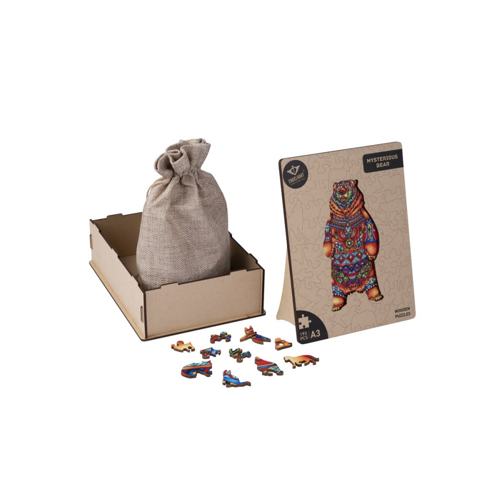 Puzzle A3 Bear - 193 pieces