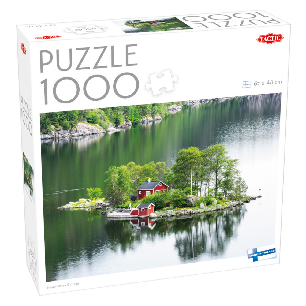 Tactic Palapeli: Scandinavian Cottage 1000 Palaa