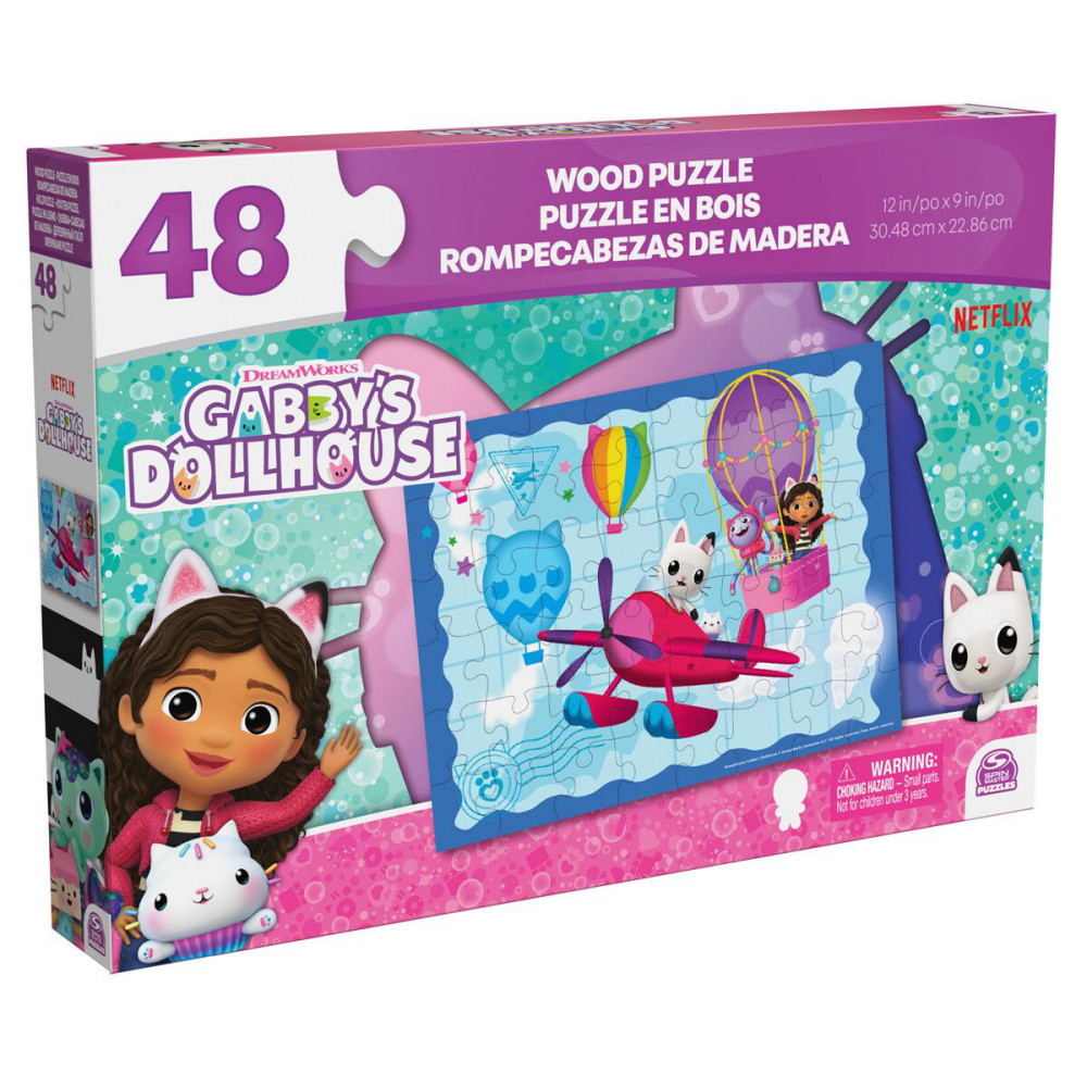 Gabby's Dollhouse - Wood Puzzle