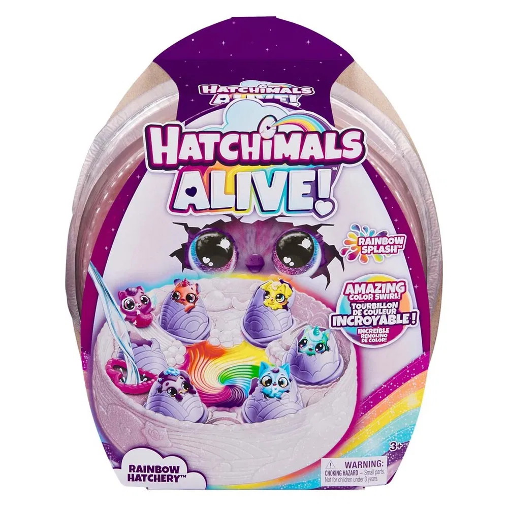 Hatchimals Alive Sateenkaarihautomo