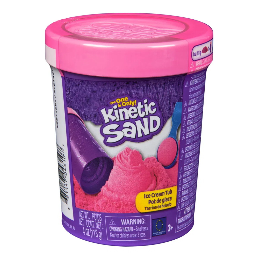 Kinetic Sand - Jäätelöallas Vaaleanpunainen 113 g