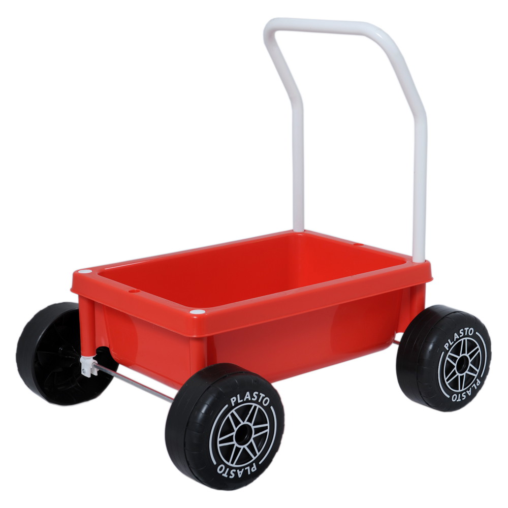 Plasto Taaperokärry - PUNAINEN