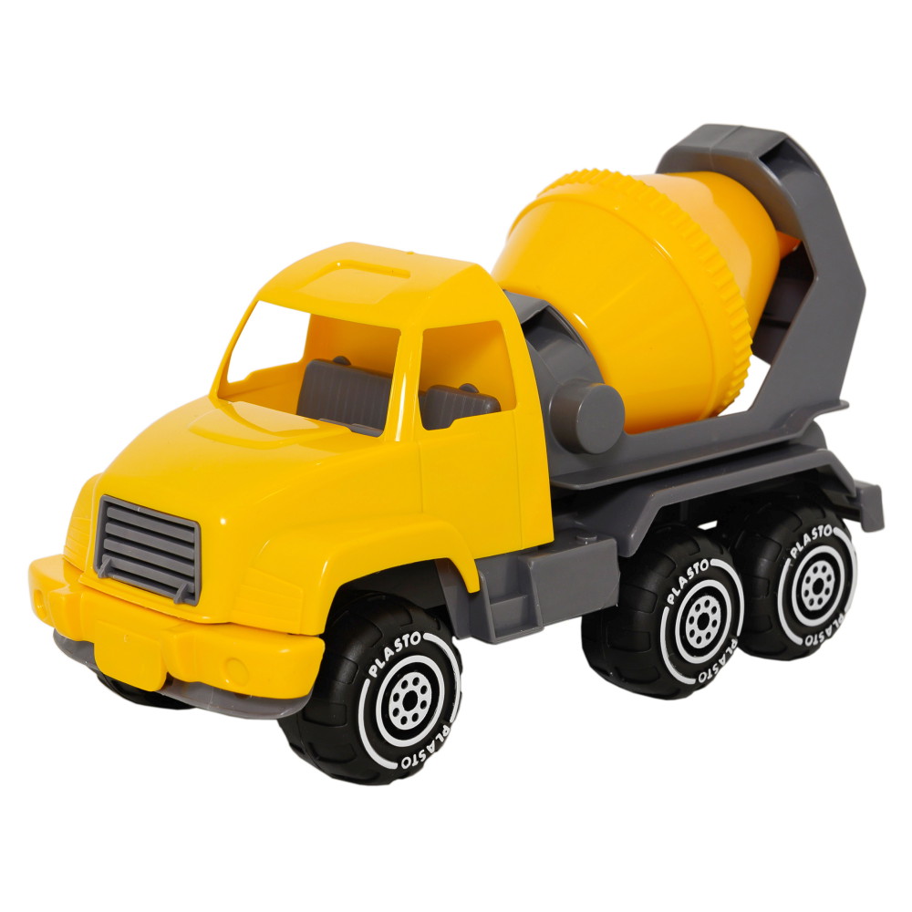 Plasto Sementtiauto - Keltainen