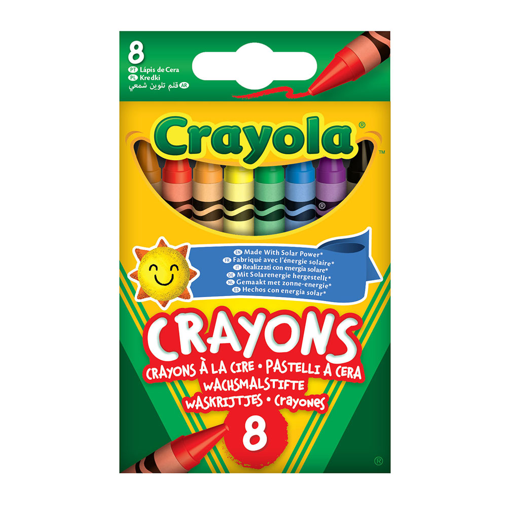 Crayola Jumbo Eco Crayons 8 pc