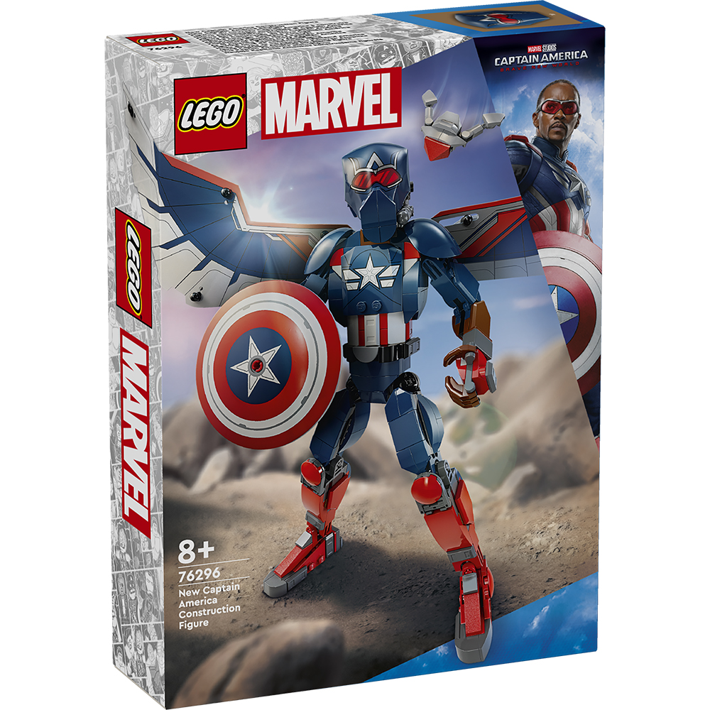 LEGO Marvel – Uusi Captain America -rakennushahmo