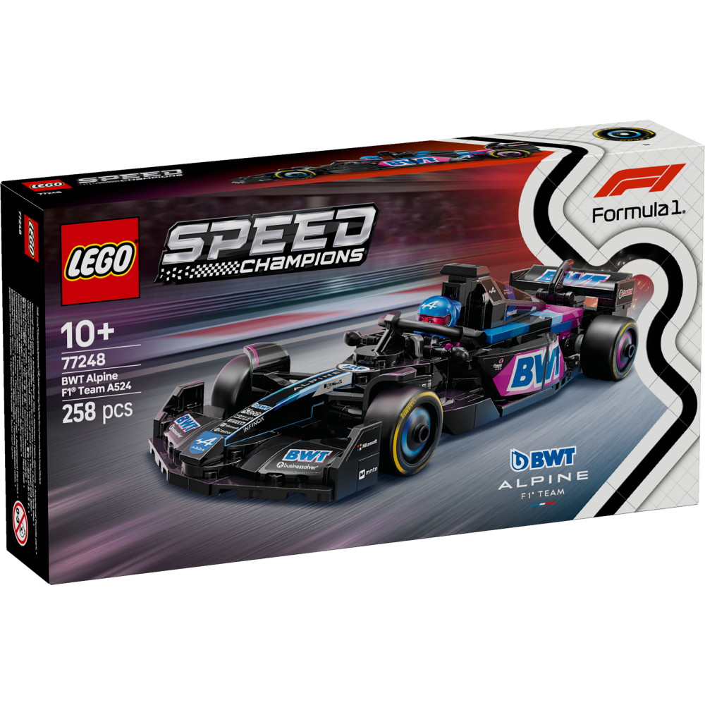 LEGO Speed Champions - BWT Alpine F1 Team A524 kilap-auto