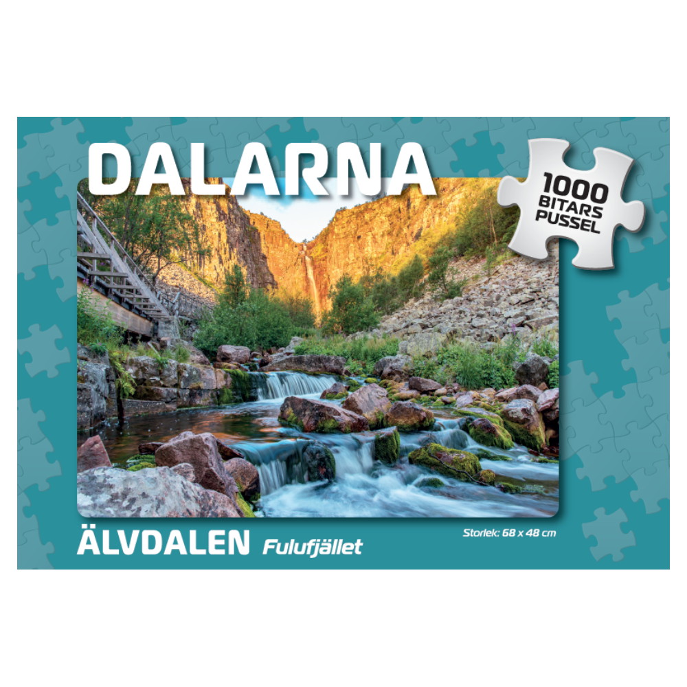 Palapeli: Älvdalen Fulufjället 1000 Palaa
