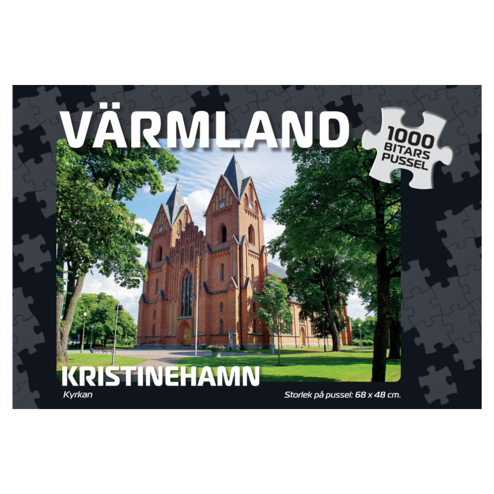 Palapeli: Kristinehamn Kyrkan 1000 Palaa