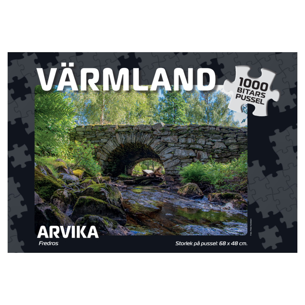 Palapeli: Arvika Fredros 1000 Palaa