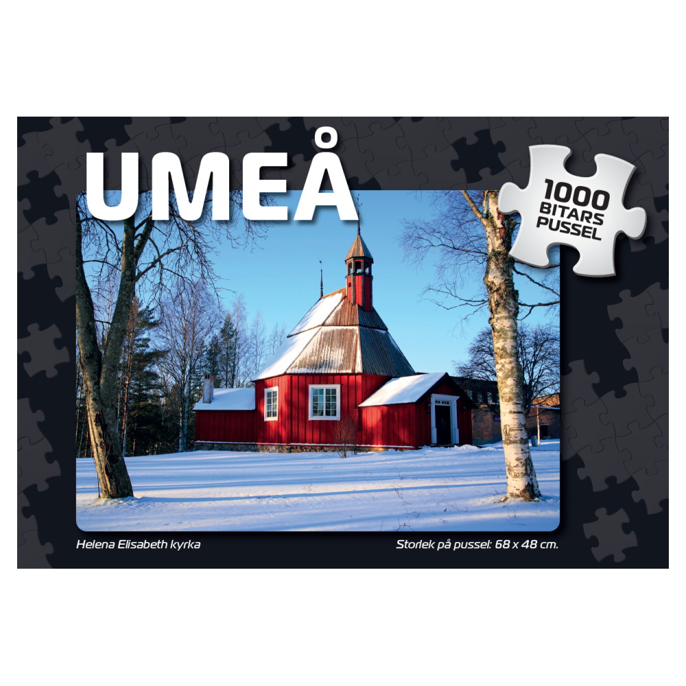 Palapeli: Umeå Helena Elisabeth kyrka 1000 Palaa