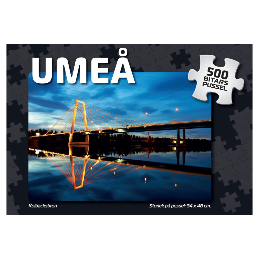 Palapeli: Umeå Kolbäcksbron 500 Palaa