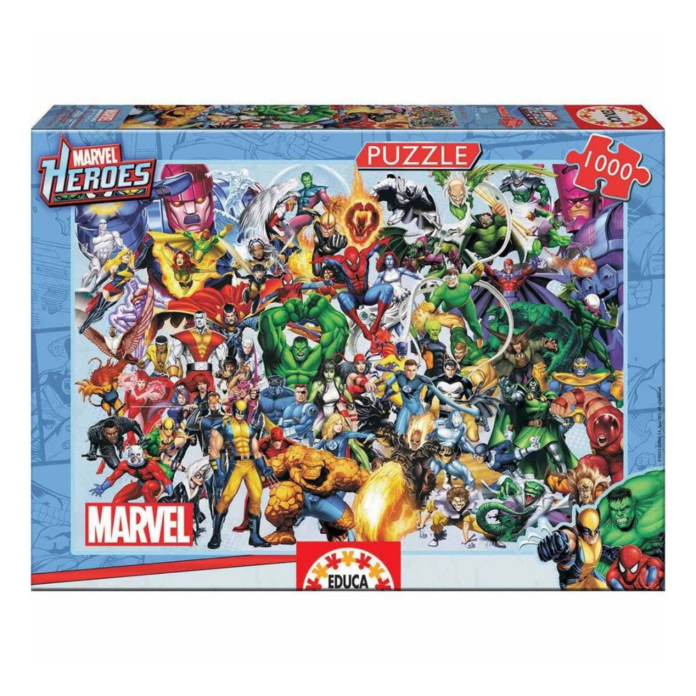 Educa: Marvel Heroes 1000 Palaa