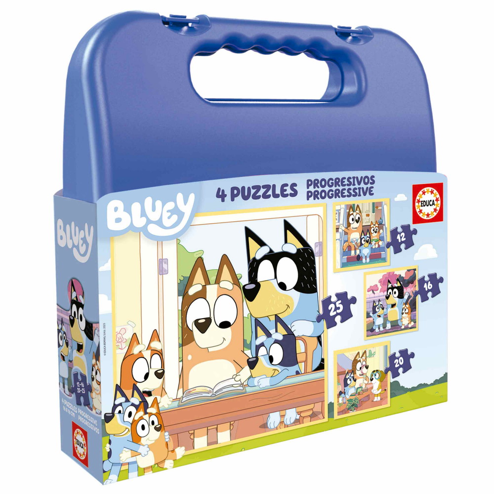 Palapelit: Bluey 12-25 Palaa
