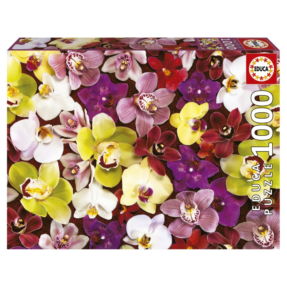 Educa Orchid Collage 1000 Palaa