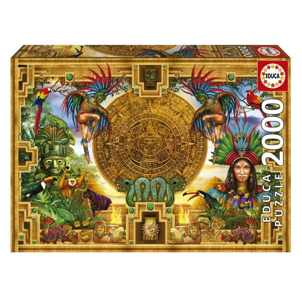 Educa Aztec Mayan Montage 2000 Palaa