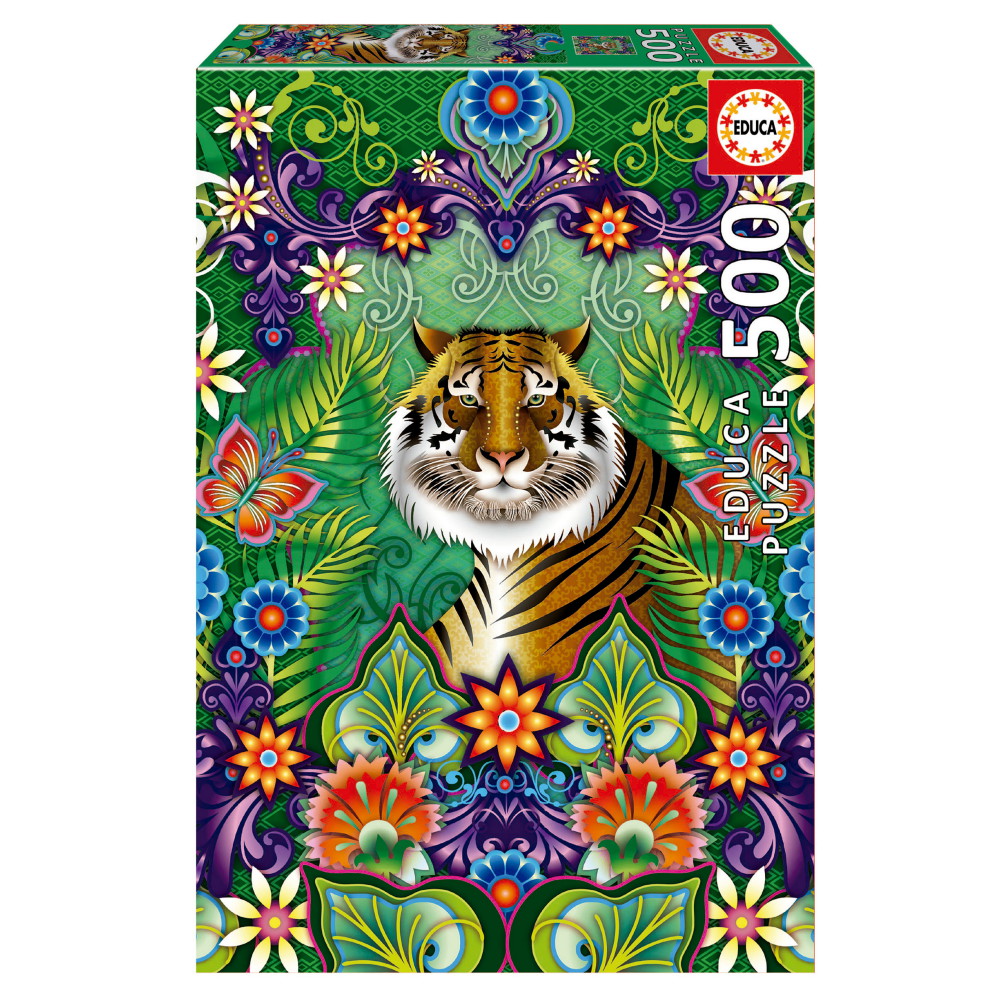 Educa: Bengal Tiger 500 Palaa