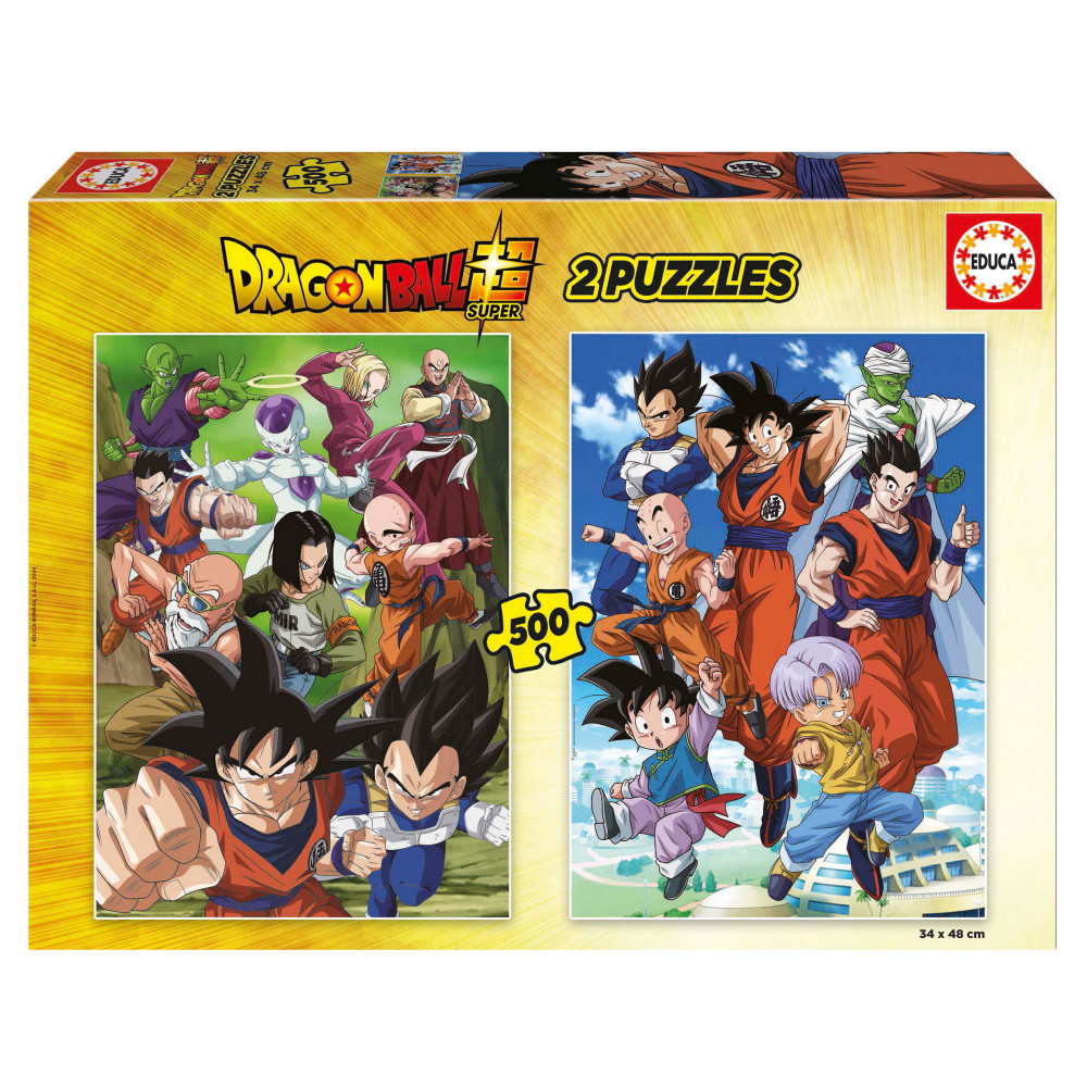 Educa Dragon Ball 2x500 Palaa