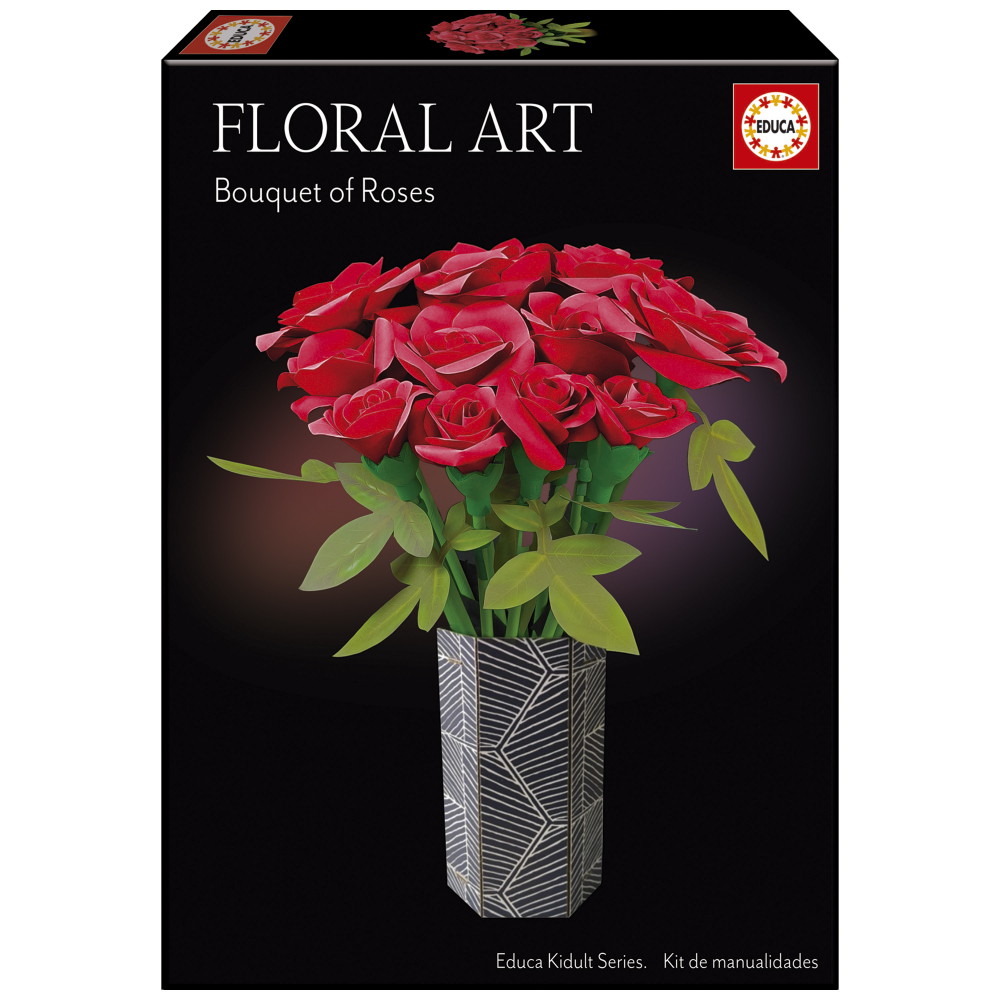 Educa Floral Art -ruusukimppu