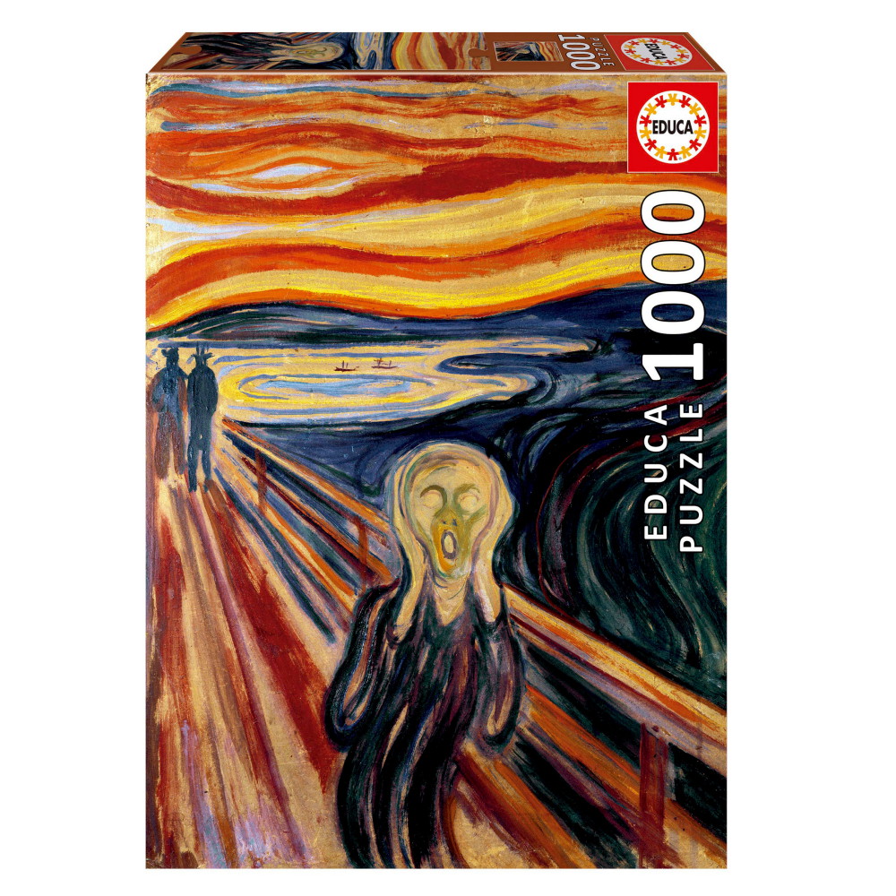 Educa Edvard Munch - The Scream 1000 Palaa