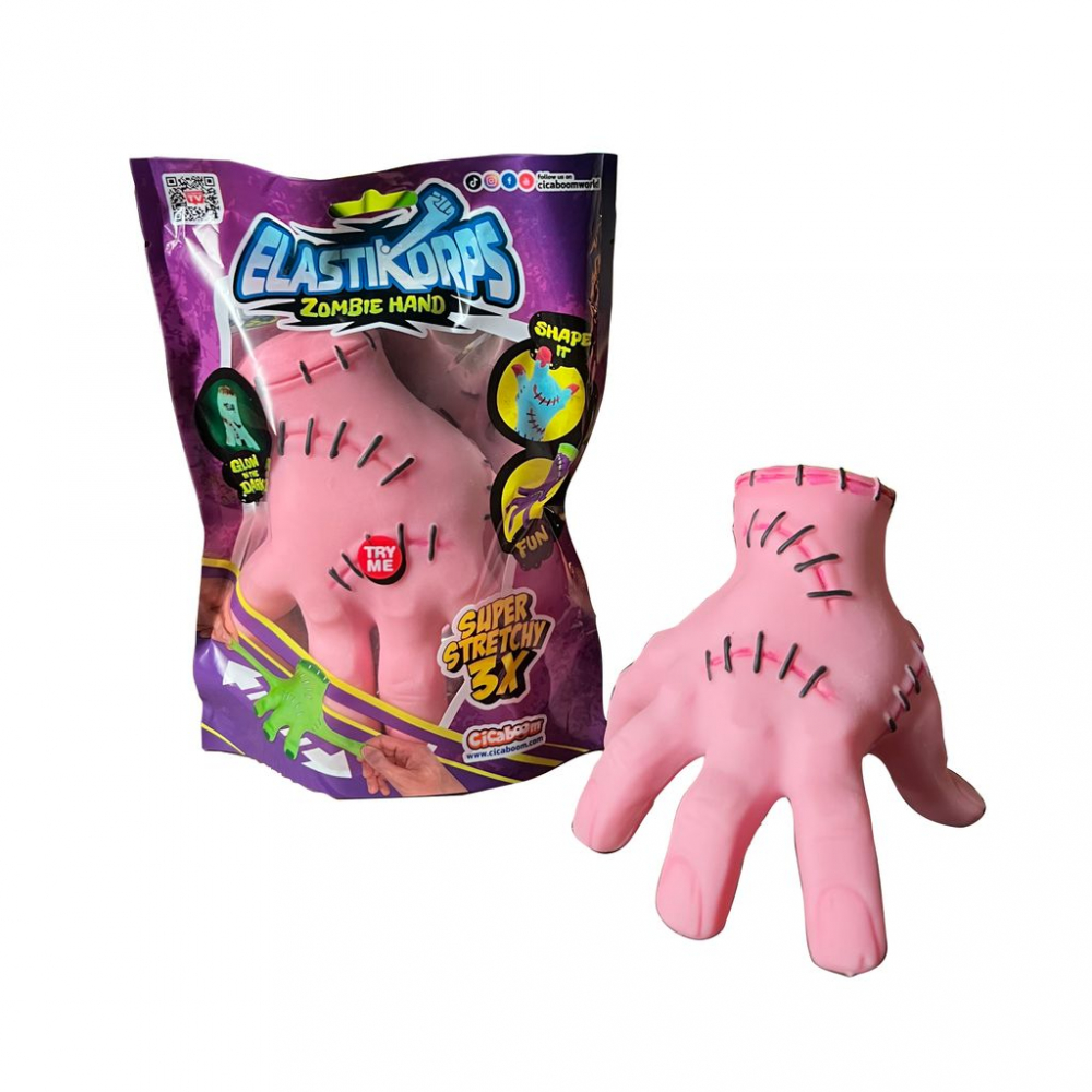 Elastikorps Zombie Hand 13 cm