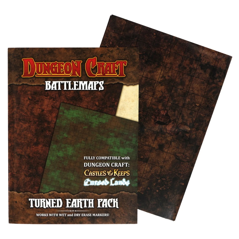 Dungeon Craft: BattleMap - Turned Earth
