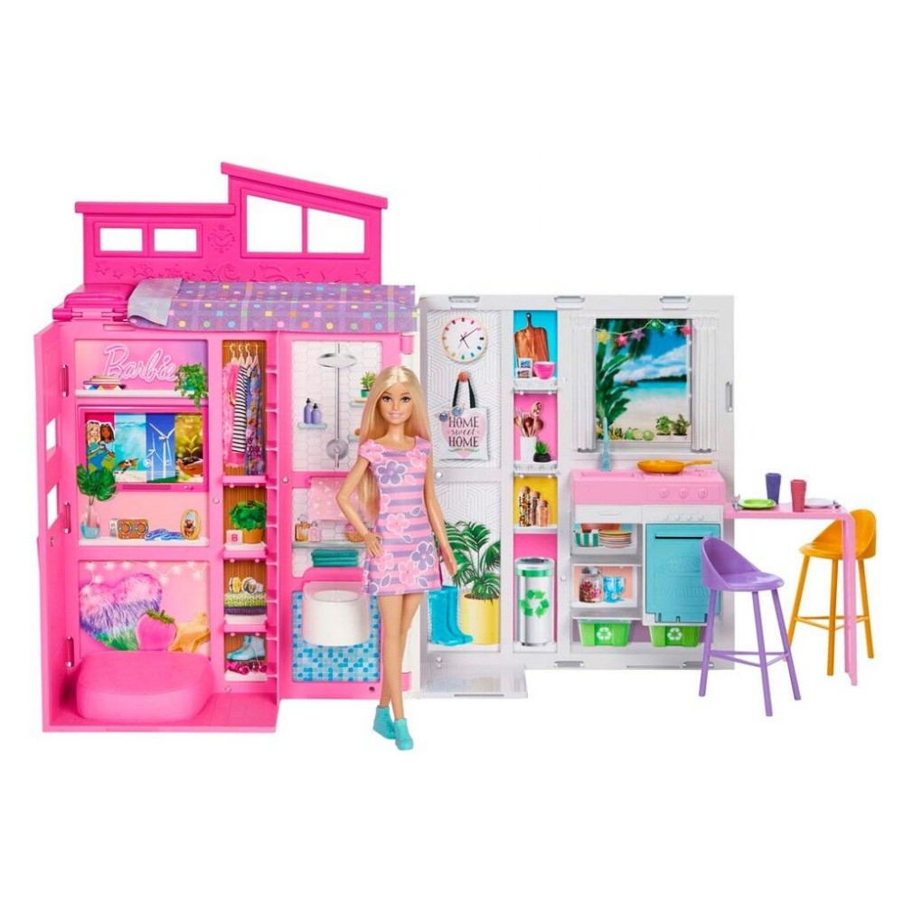 Barbie Getaway House Doll and Playset