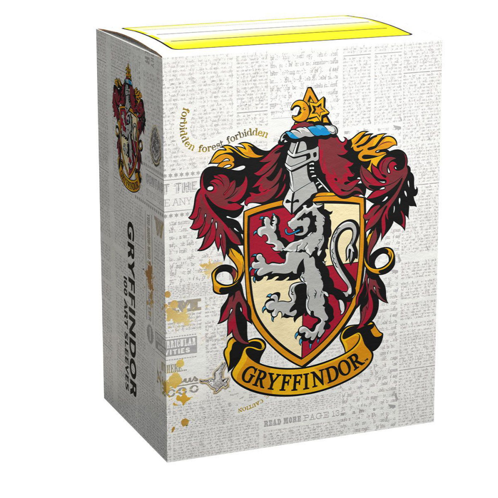 Sleeves Arcane Tinmen - 63 x 88 mm Gryffindor
